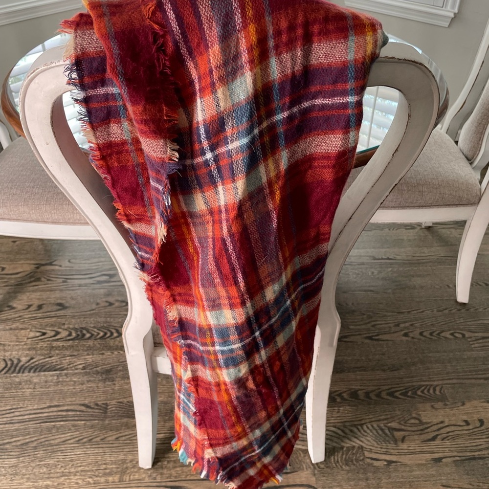 Plaid scarf
